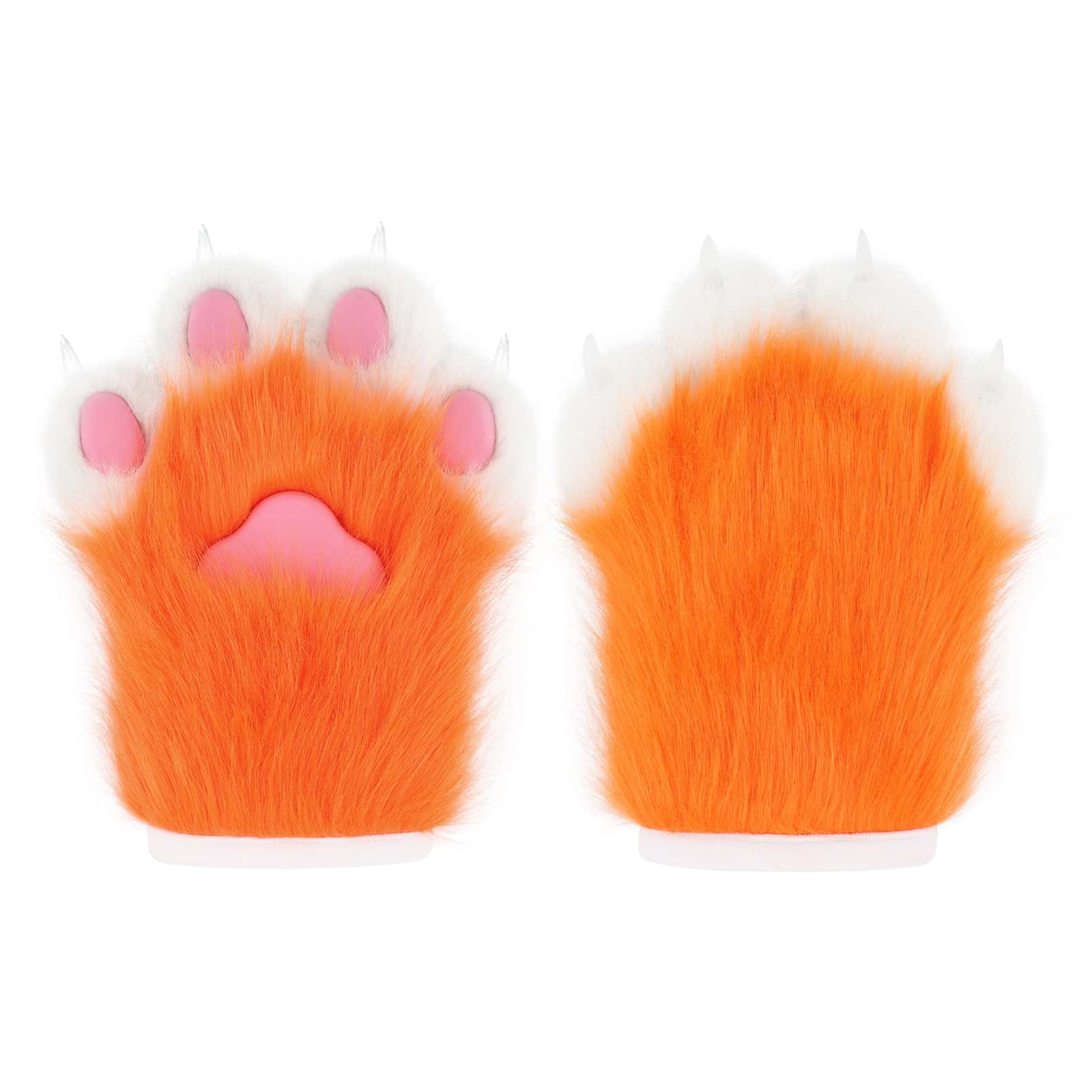 Furry Animal Paw Gloves - PJ045 - YDressup