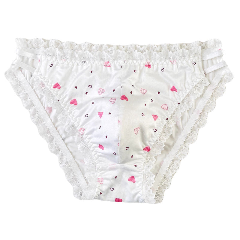 Sexy Strappy Lace Men's Panties - FU017