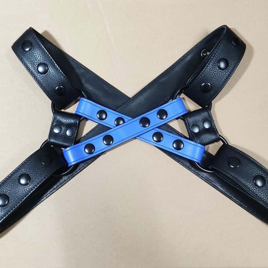 Men's Leather Shoulder Chest Strap - KB046 - YDressup