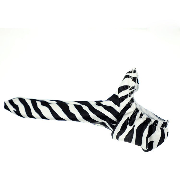 Men's Sexy Zebra Print Mesh Strap Underwear - JJT001 - YDressup