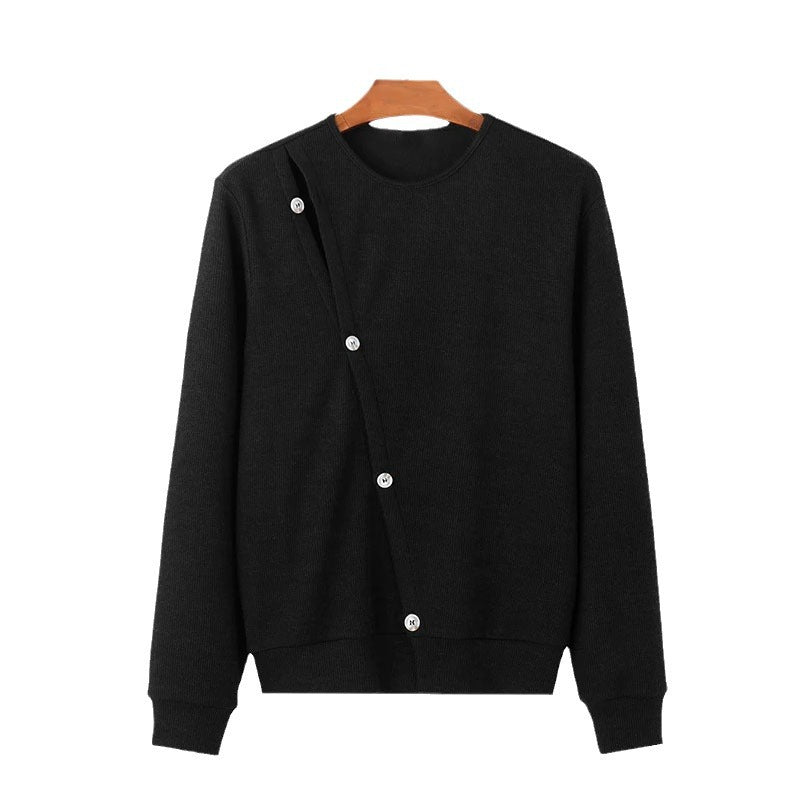 Stylish Men's Sexy Elastic Slim Fit Long Sleeve Base Shirt for Men - KK008 - YDressup