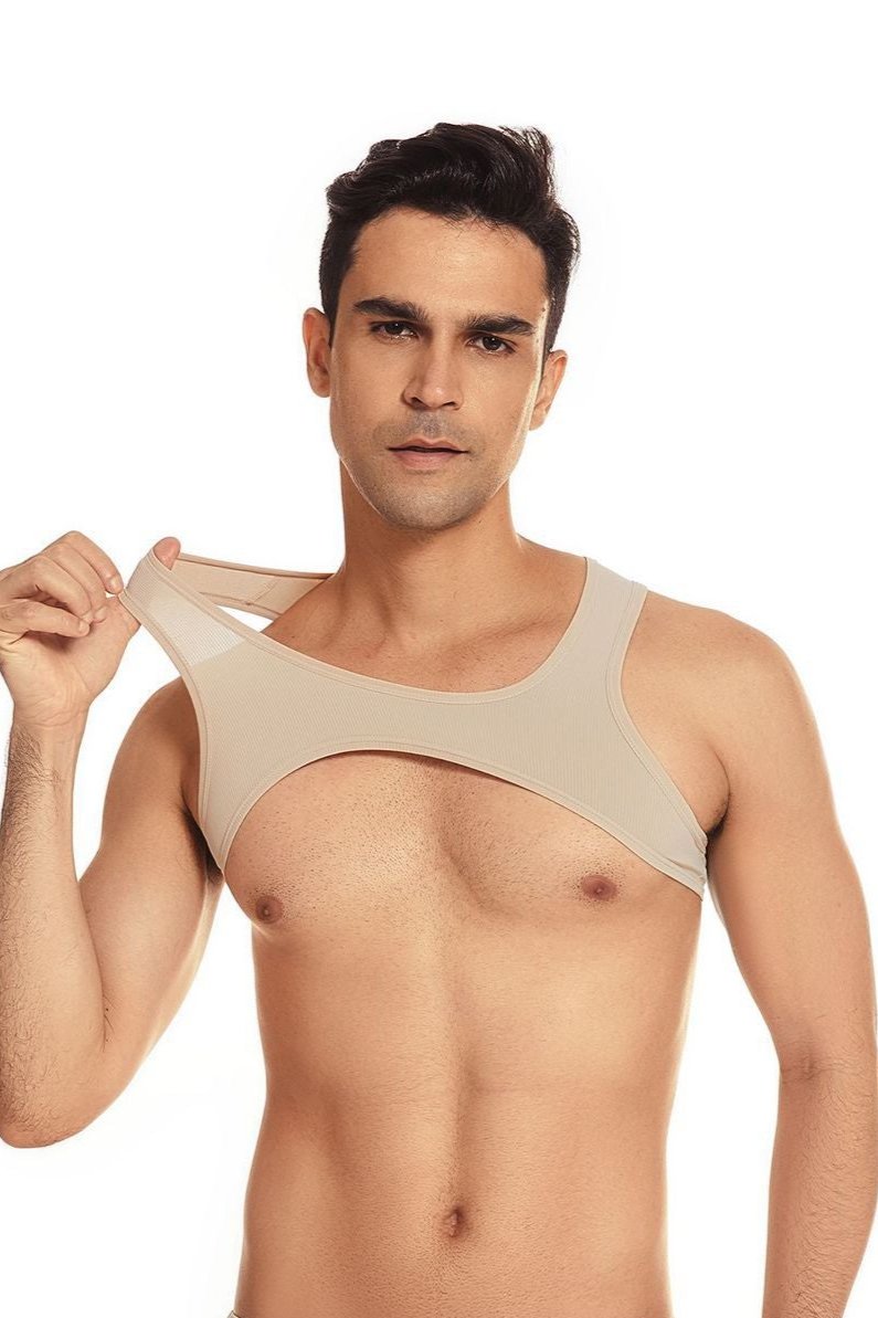 Lightweight Sleeveless Tight-Fit High-Elasticity Tank Top - YNY085