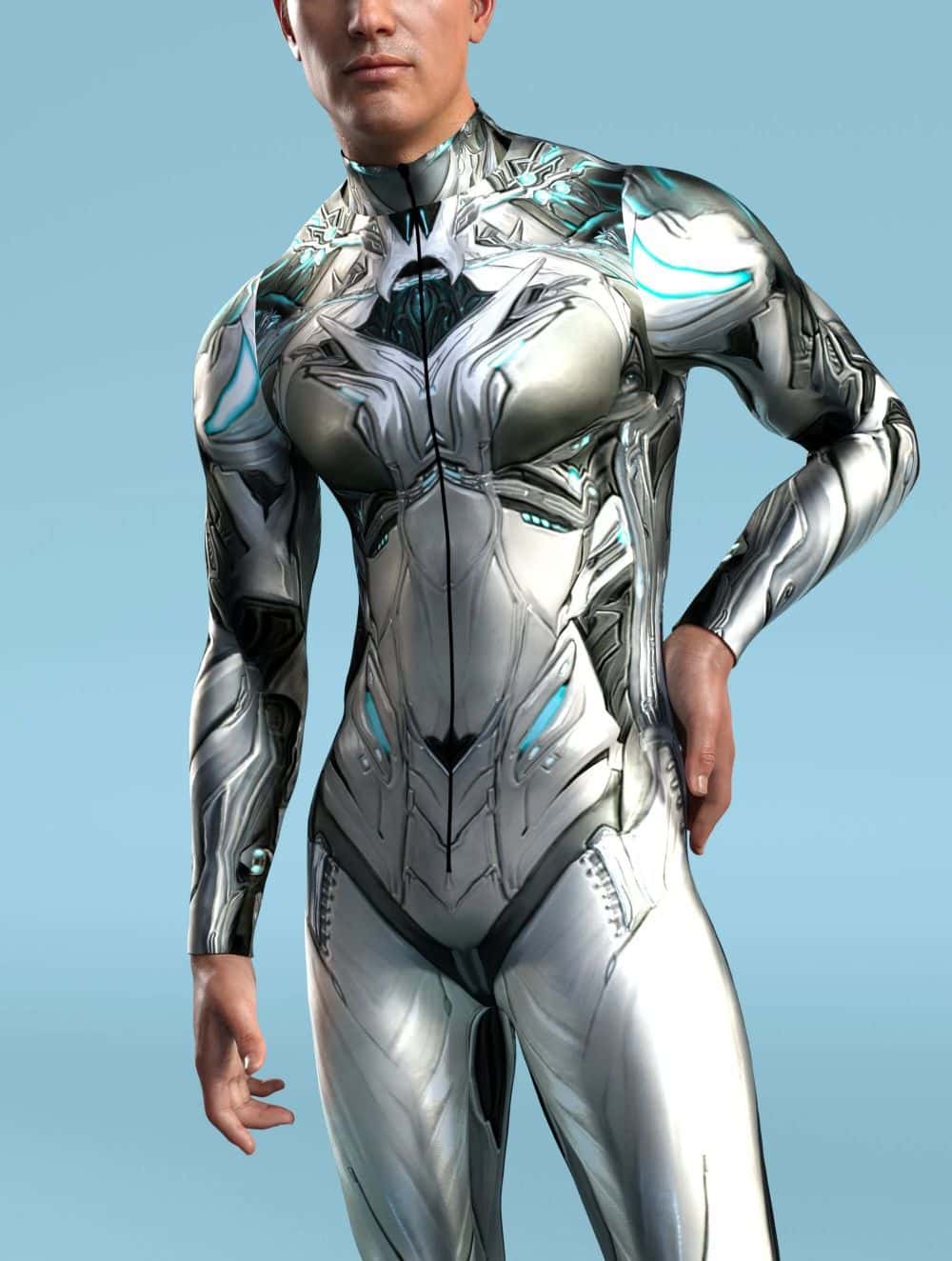 3D Printed Slim Fit Cosplay Bodysuit - LTY008
