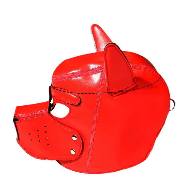 Sensual Dog Head Mask with Detachable Wearable Hood - KB061 - YDressup