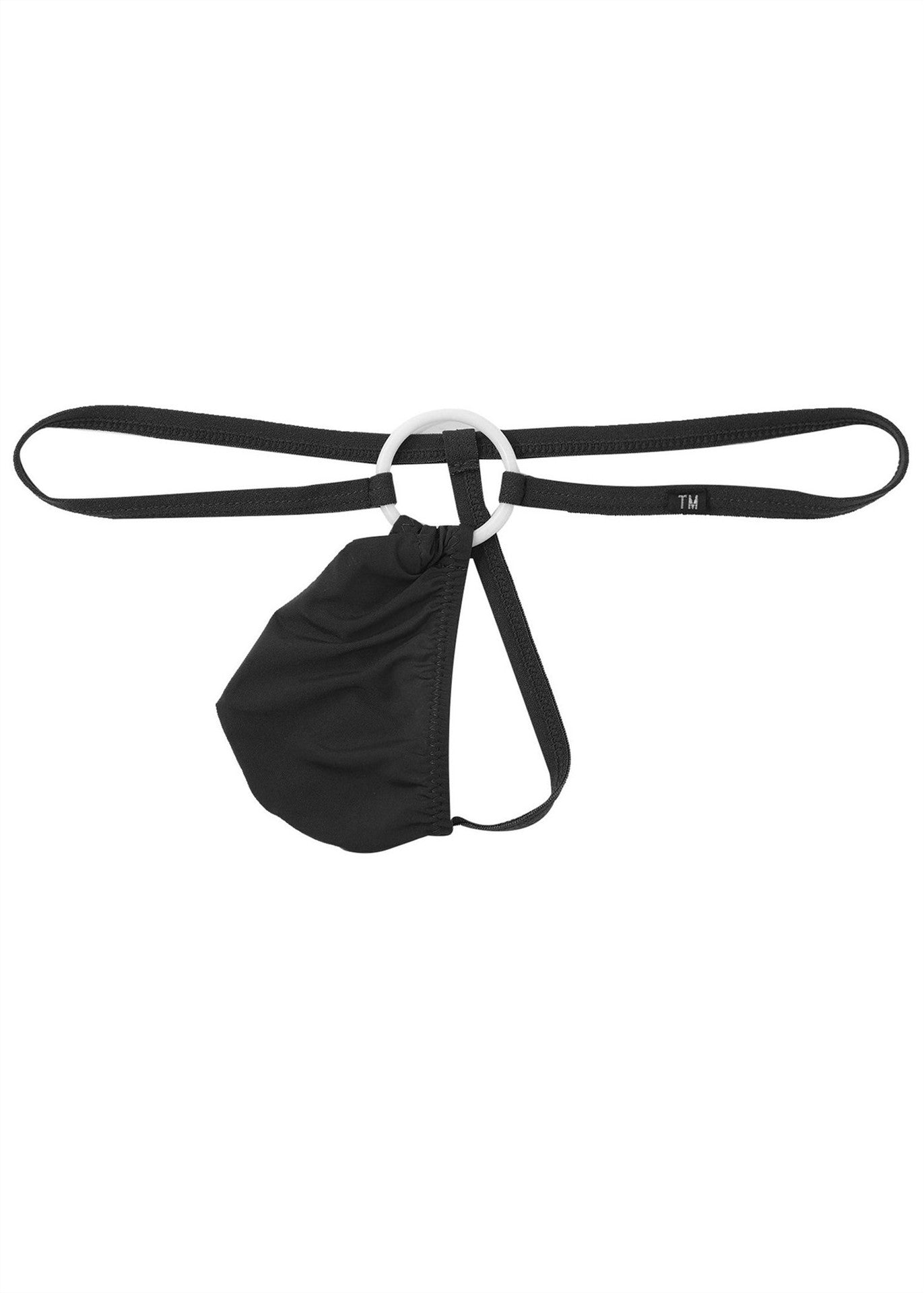 Men's O-Ring G String - Bulge Pouch & Elastic Waist - GZK007 - YDressup