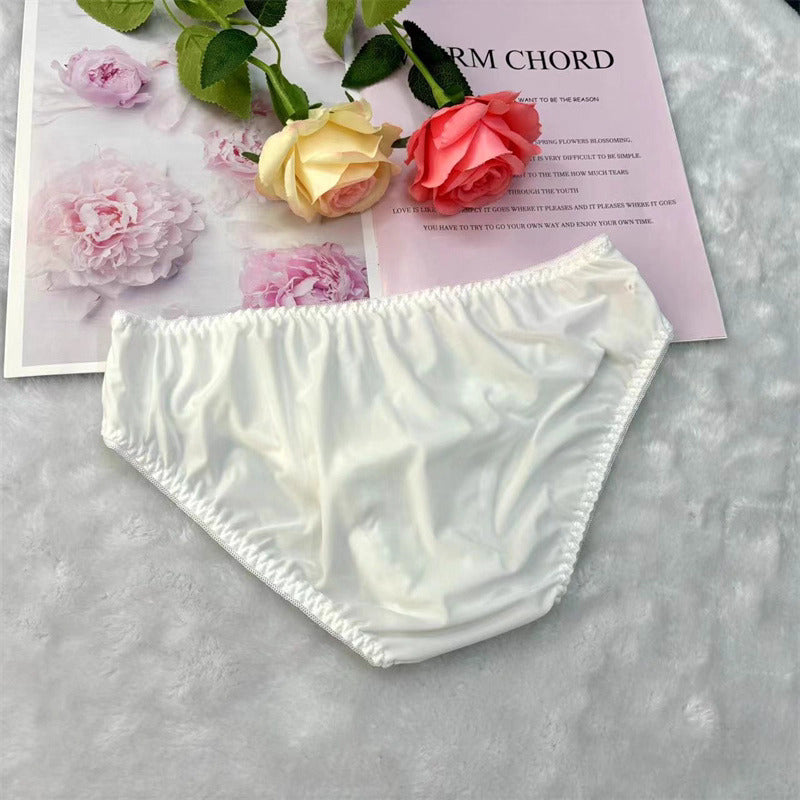 Sexy Floral Lace Mesh Men's Panties - FU018