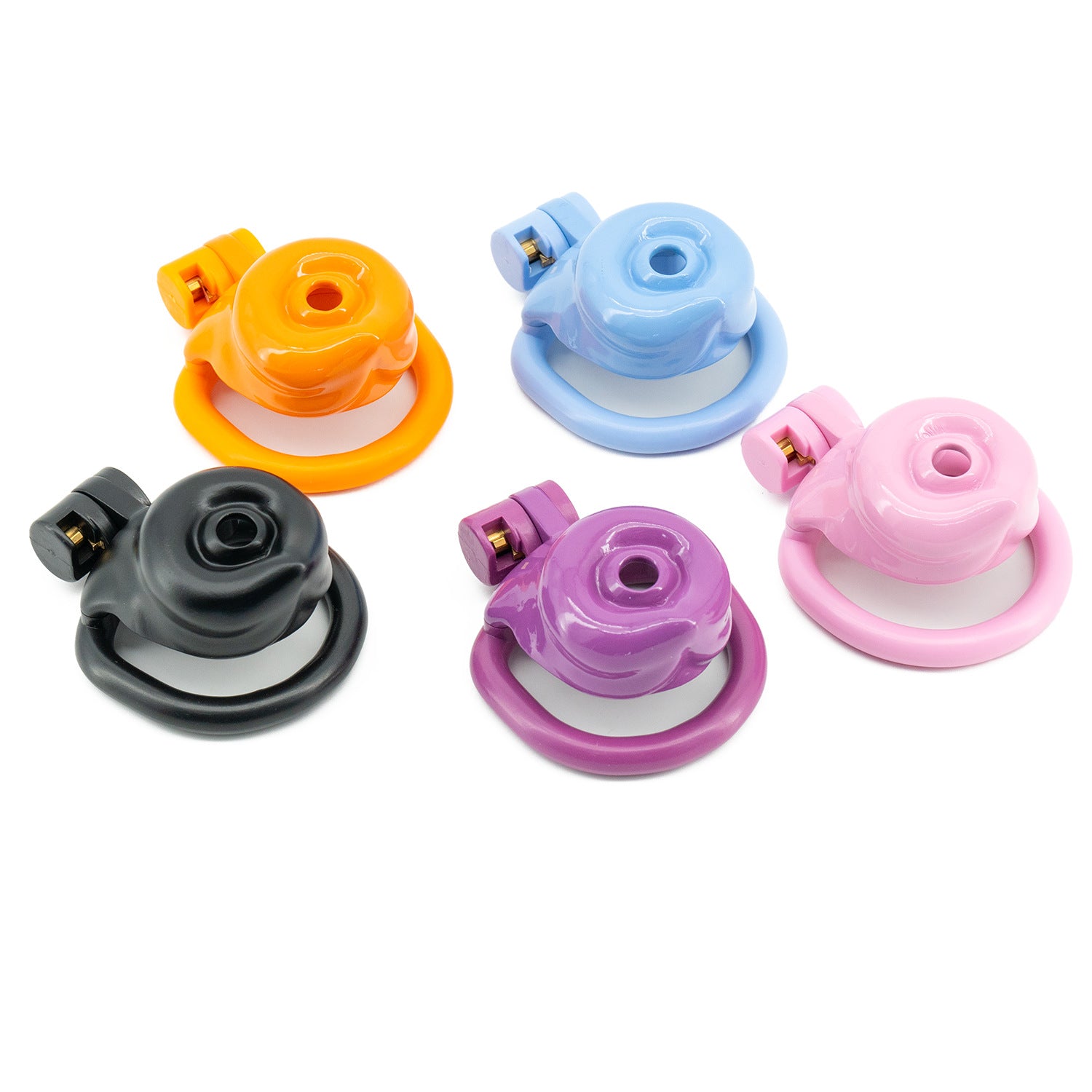 Male Dog Penis Chastity Lock - YJS004