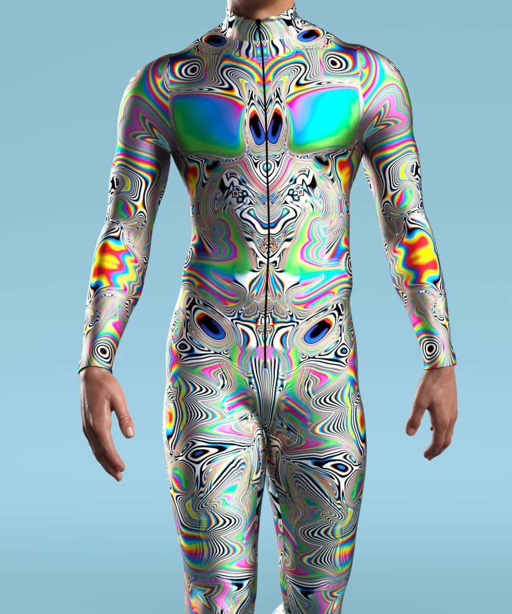 3D Printed Slim Fit Cosplay Bodysuit - LTY008