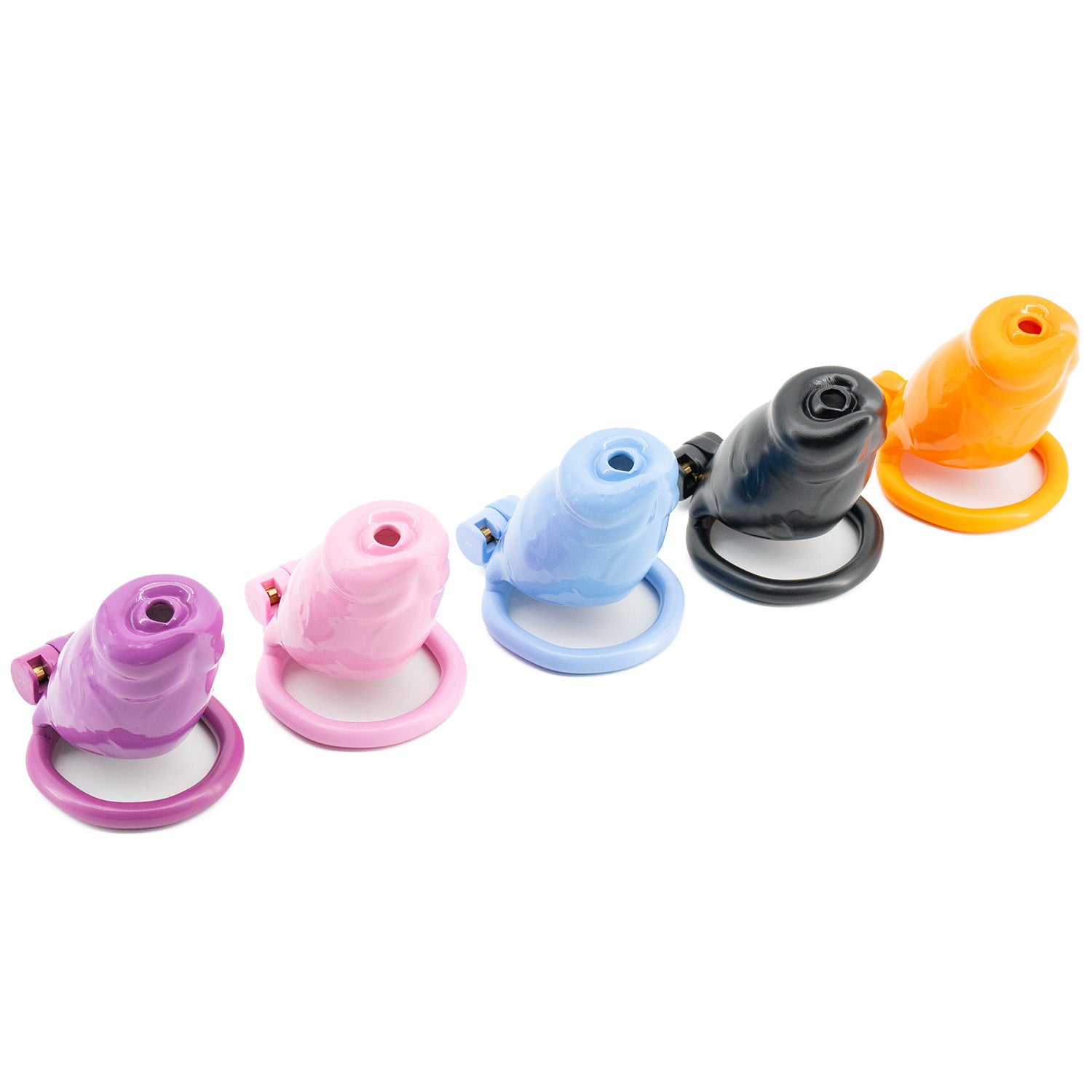 Male Dog Penis Chastity Lock - YJS004