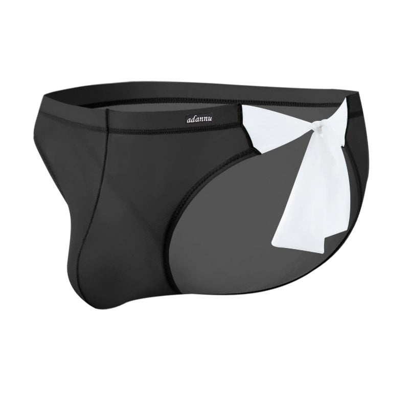 Sexy Men's Side Waist Tie Triangle Briefs - SJK018