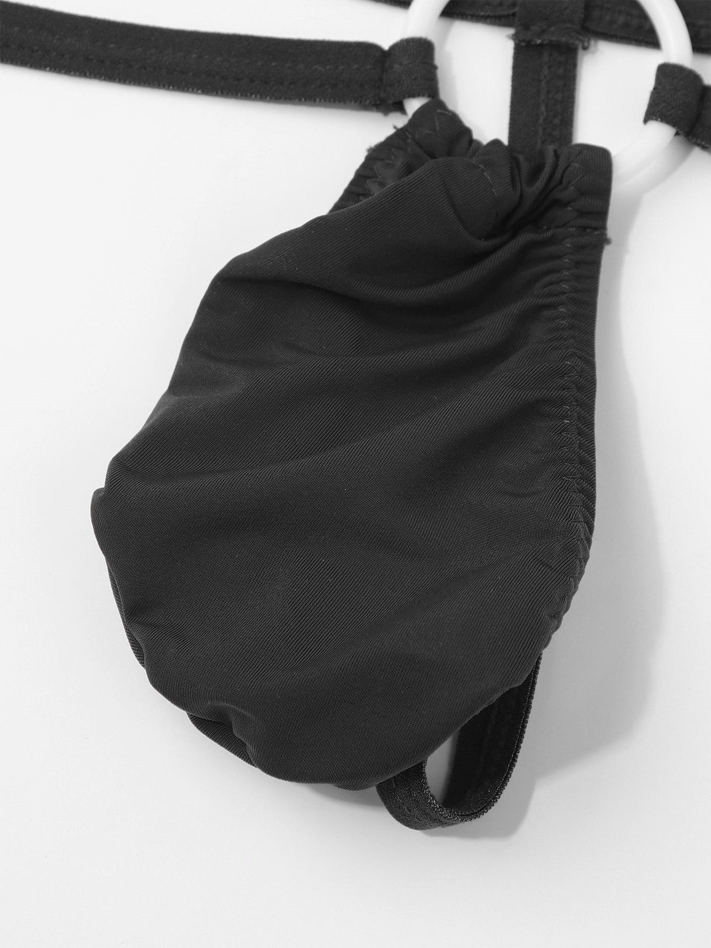 Men's O-Ring G String - Bulge Pouch & Elastic Waist - GZK007 - YDressup