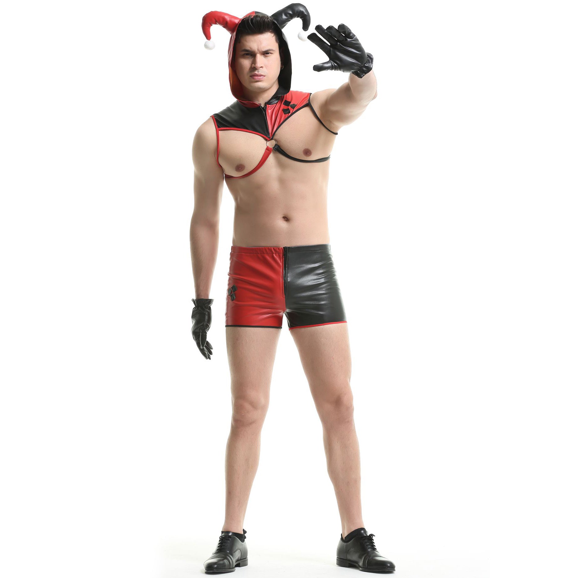Carnival Cutie Gay Jester Costume - ZF044 - YDressup