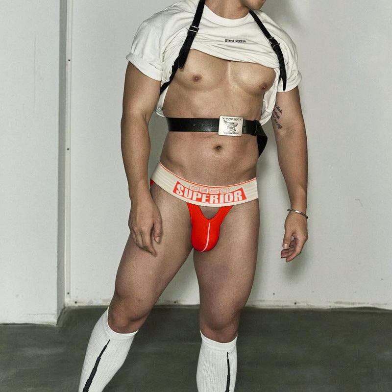 Low-Rise Cotton Jockstrap - HDZ017 - YDressup