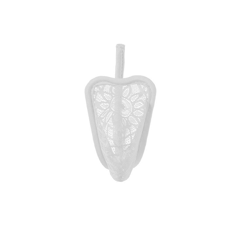 Men's Lace C-String Invisible Thong - CS005 - YDressup