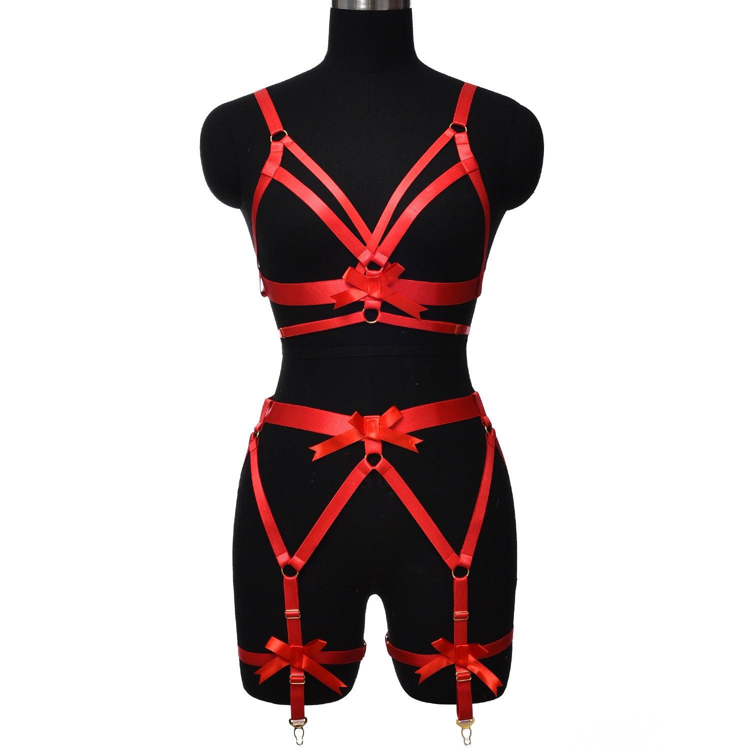Seductive Split Body Harness Set - QQNY030 - YDressup