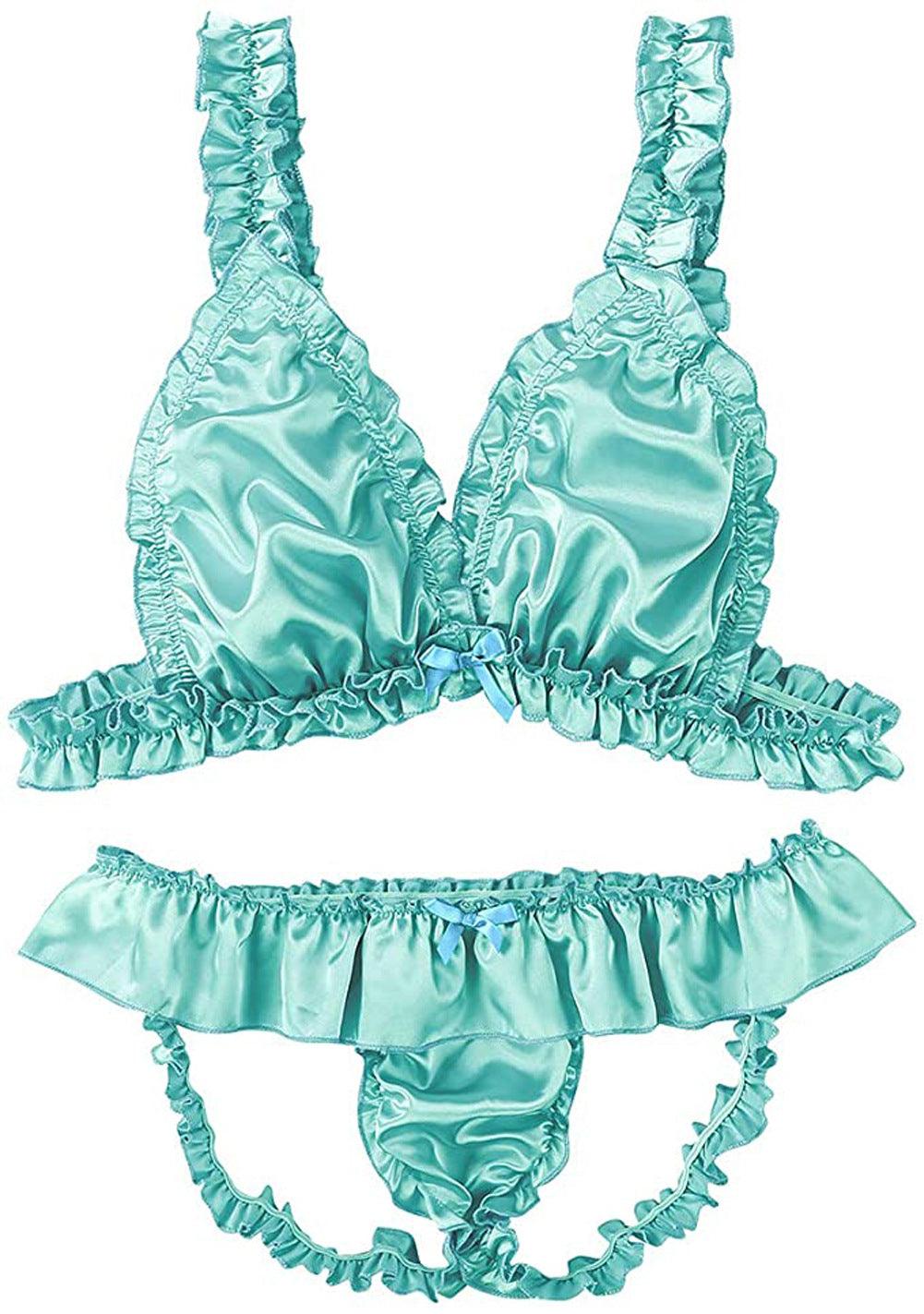 Bow Tie Sissy Underwear Suit - QQNY007 - YDressup