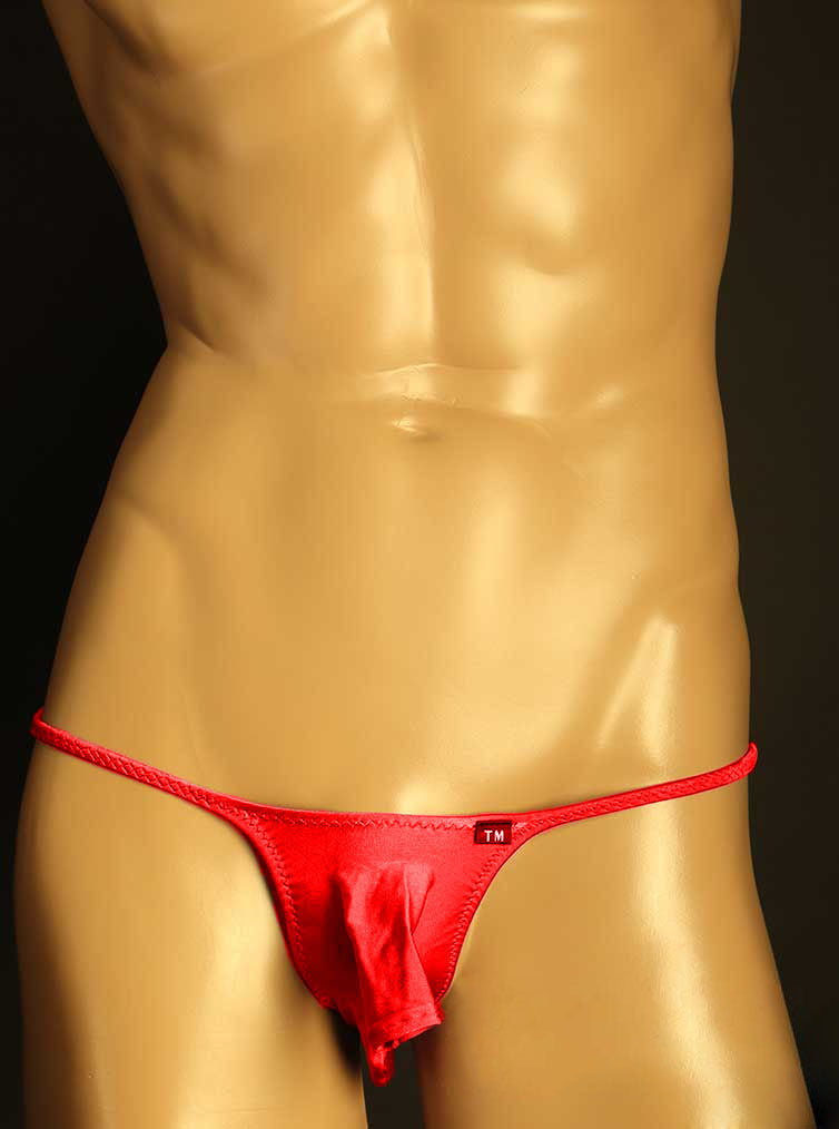 Men's Semi-Transparent G-Strings Thong - DZK058 - YDressup