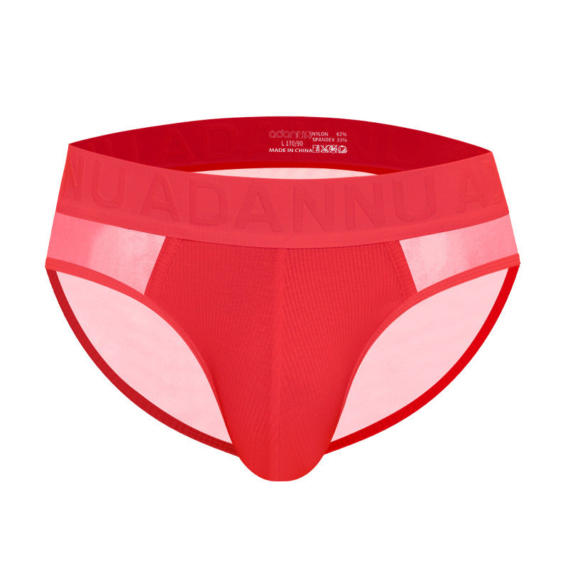 Men's Ultra Sexy Nylon Transparent Thong - SJK016