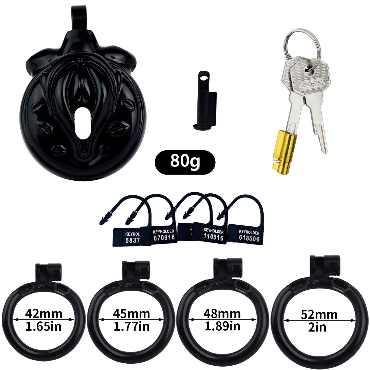 Resin Sissy Chastity Cage - YSJ018