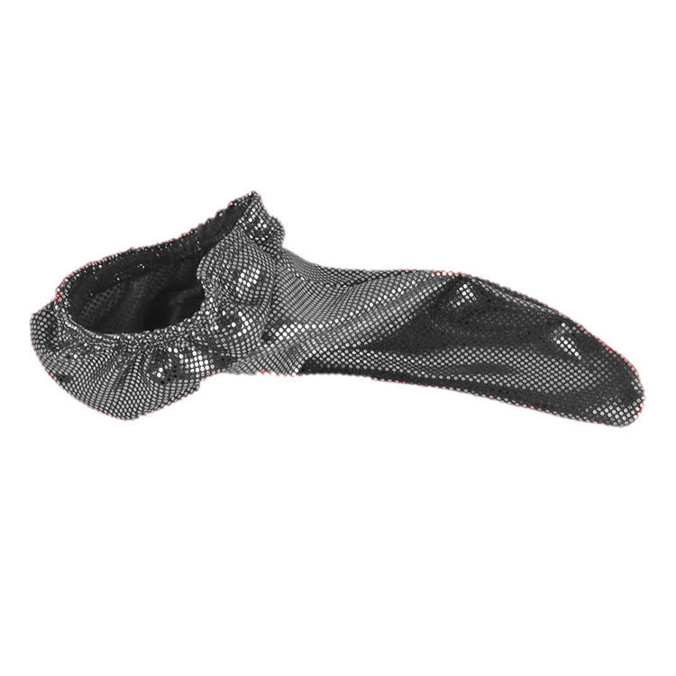 Men's Faux Leather Polka Dot Cock Sock - JJT010 - YDressup