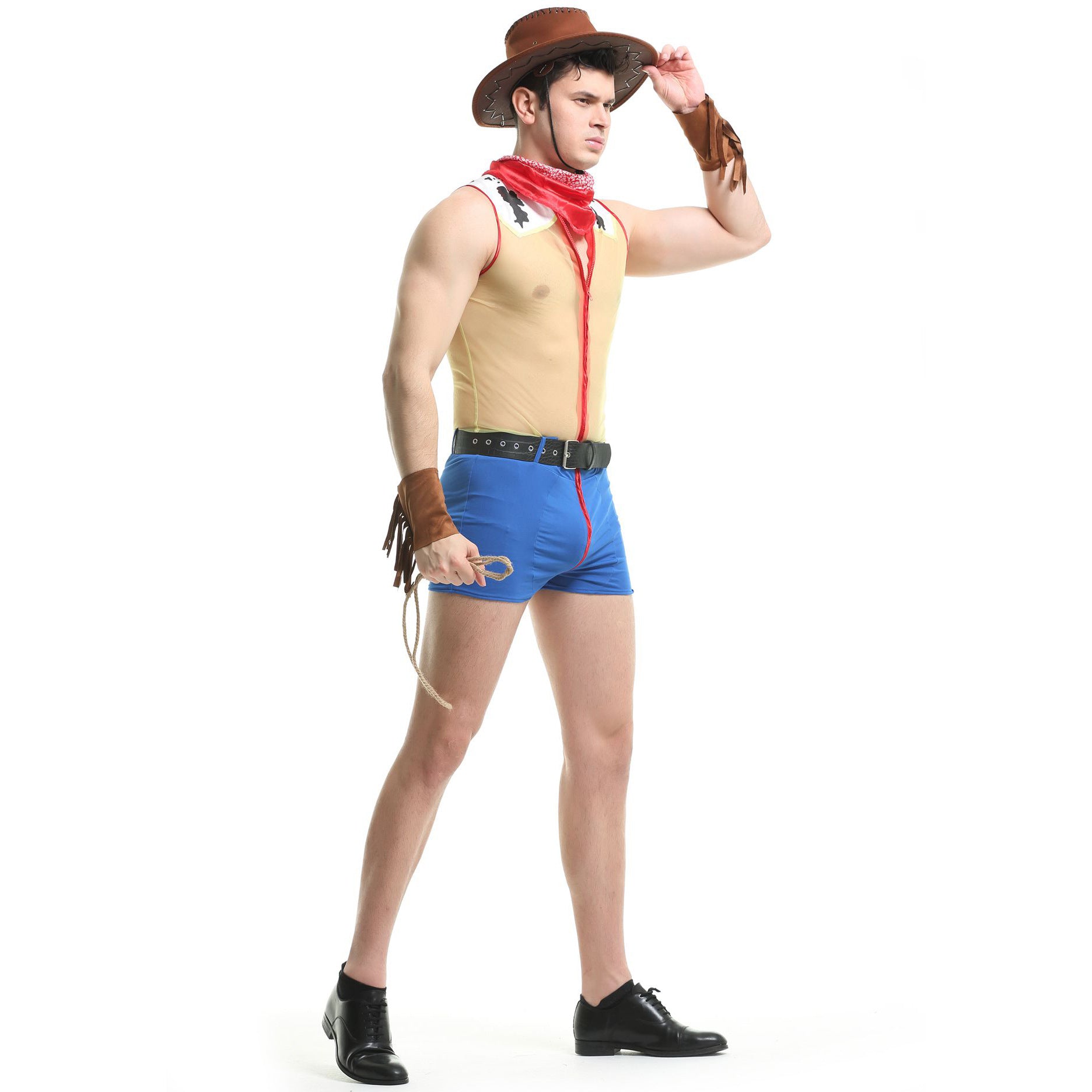 Wild West Woody Gay Cowboy Costume - ZF042 - YDressup