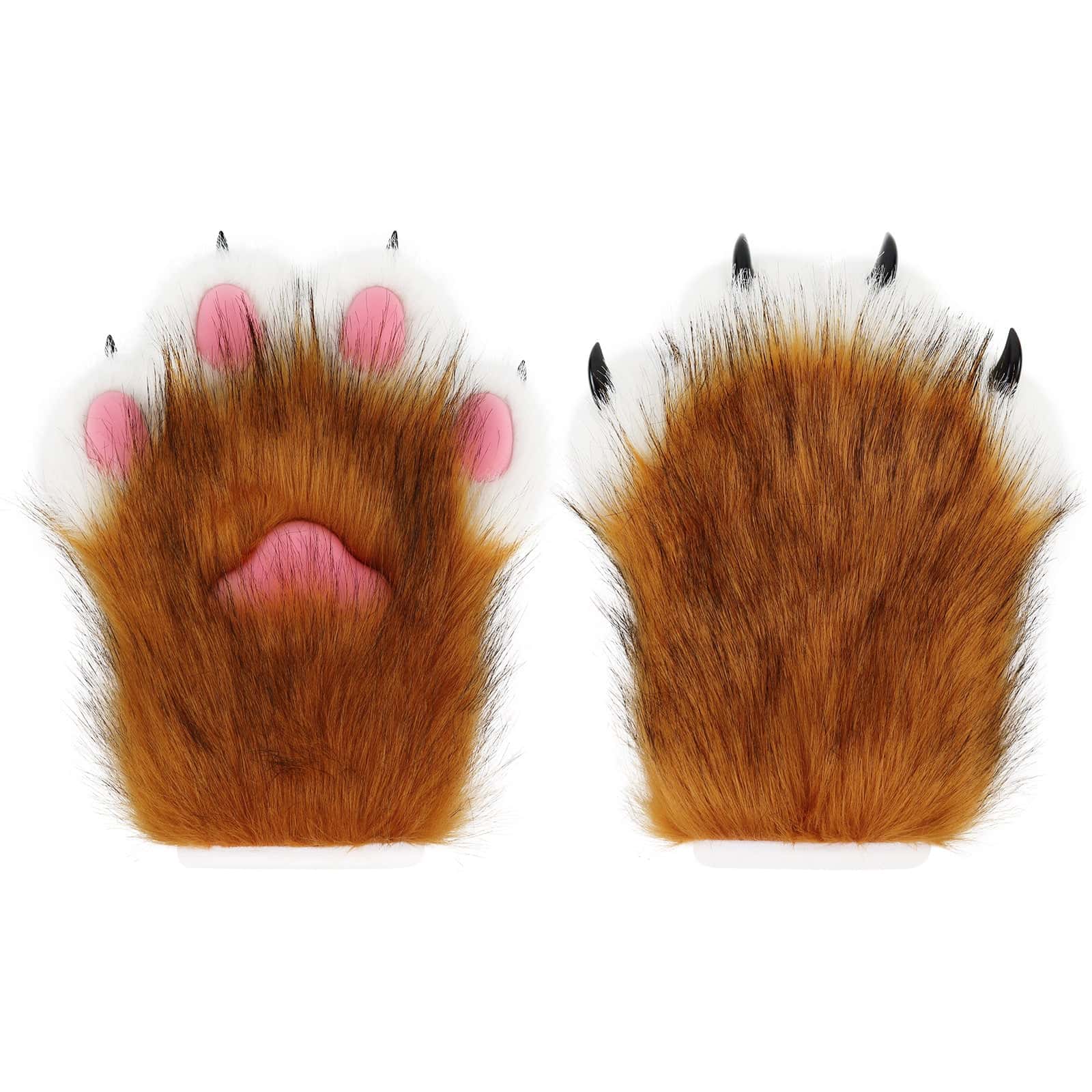 Furry Animal Paw Gloves - PJ045 - YDressup