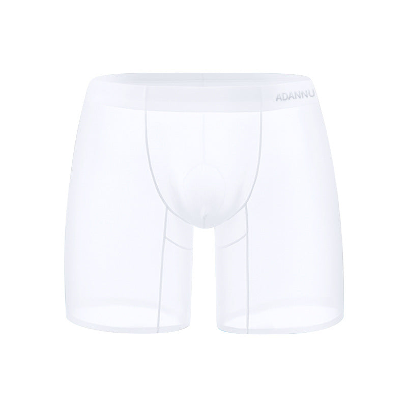 Sexy Men's Silky Transparent Boxer Shorts - PJK009