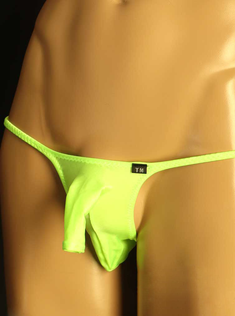 Men's Semi-Transparent G-Strings Thong - DZK058 - YDressup
