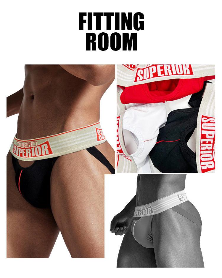 Low-Rise Cotton Jockstrap - HDZ017 - YDressup