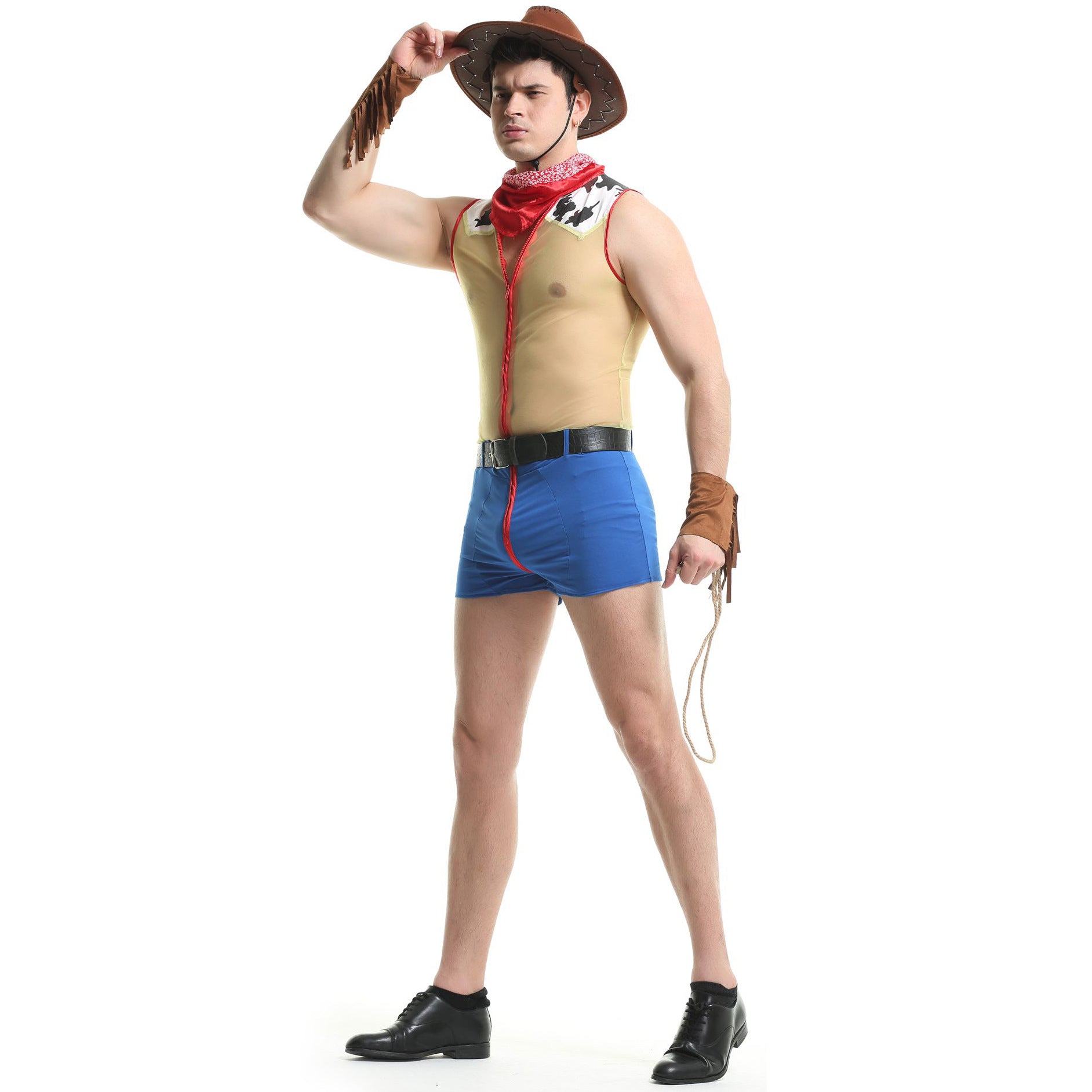 Wild West Woody Gay Cowboy Costume - ZF042 - YDressup