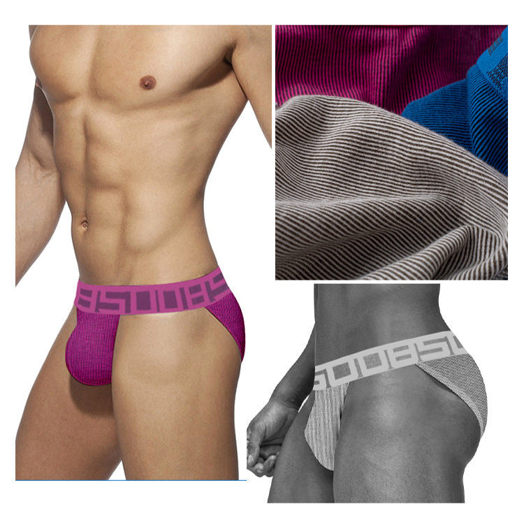 Sexy High-Cut Men’s Thong Underwear - SJK034
