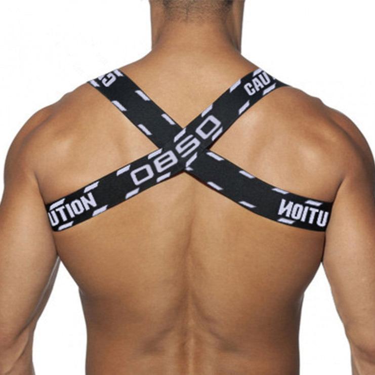 Men's Shoulder Straps Chest Strap Harness - KB053 - YDressup