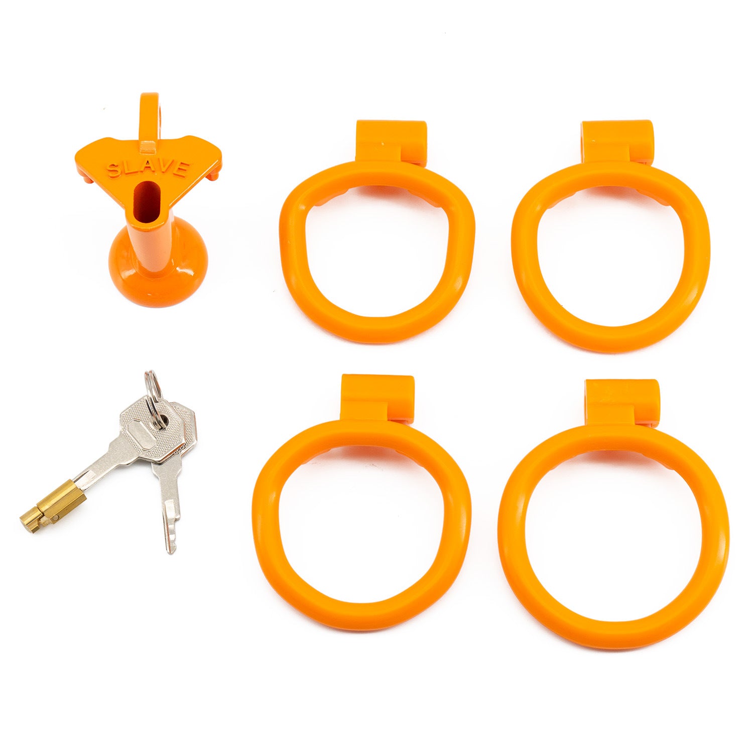 Lightweight Negative Electrode Chastity Cage - YJS005