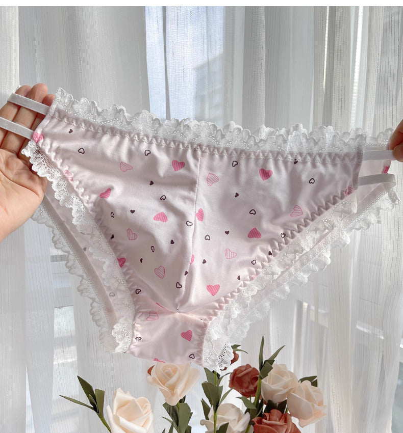 Sexy Strappy Lace Men's Panties - FU017