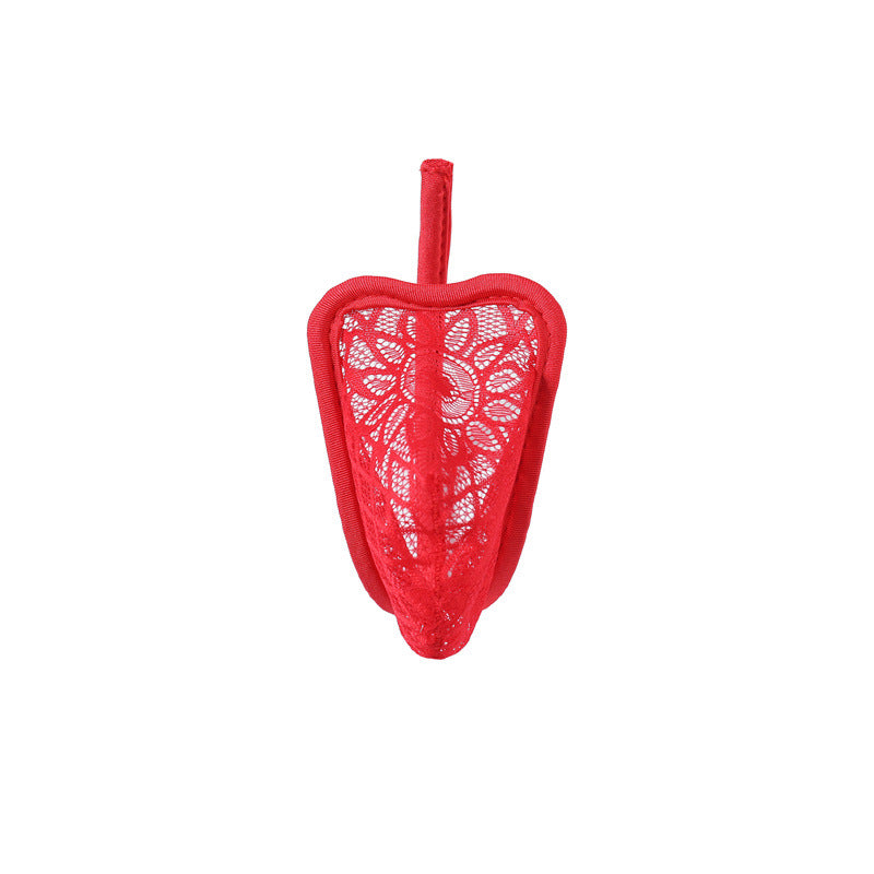 Men's Lace C-String Invisible Thong - CS005 - YDressup