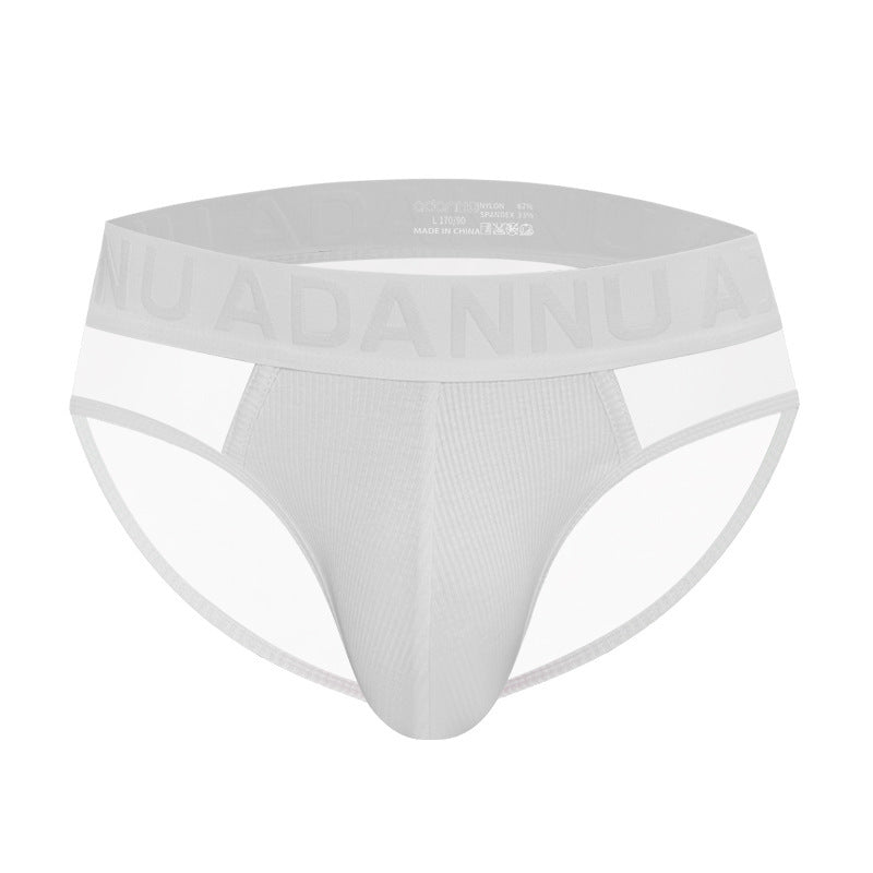 Men's Ultra Sexy Nylon Transparent Thong - SJK016