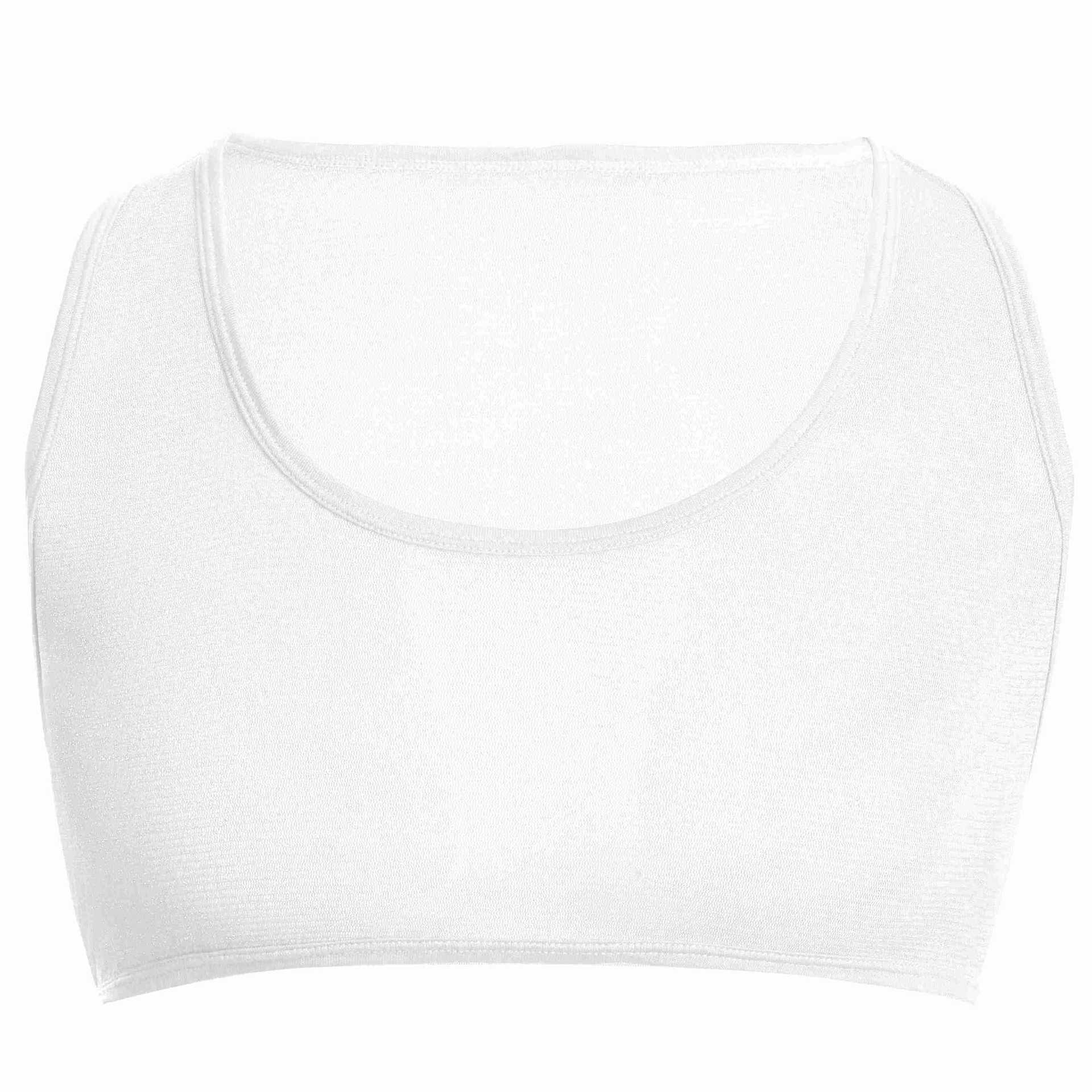 Shiny Transparent Sports Crop Top - CT023 - YDressup