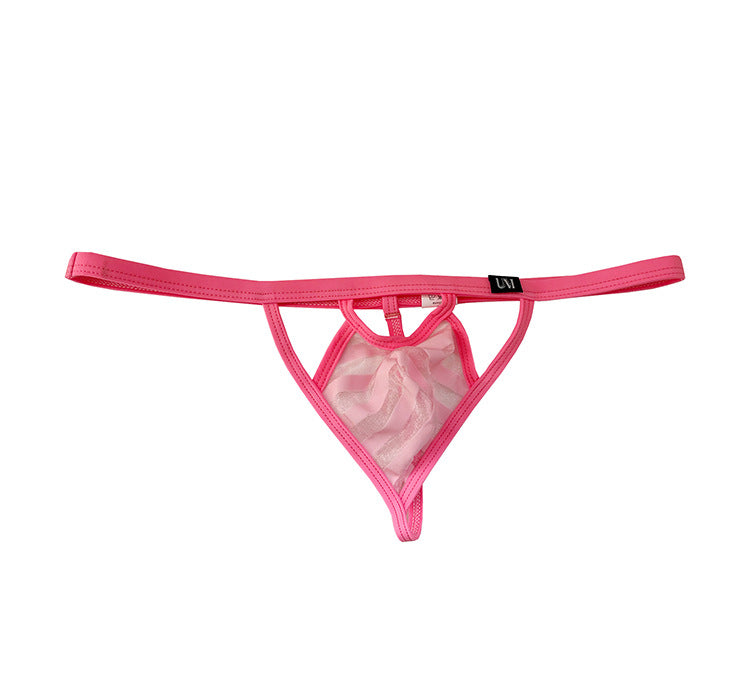 Low-Rise Sheer Men's Thong - GZK012 - YDressup