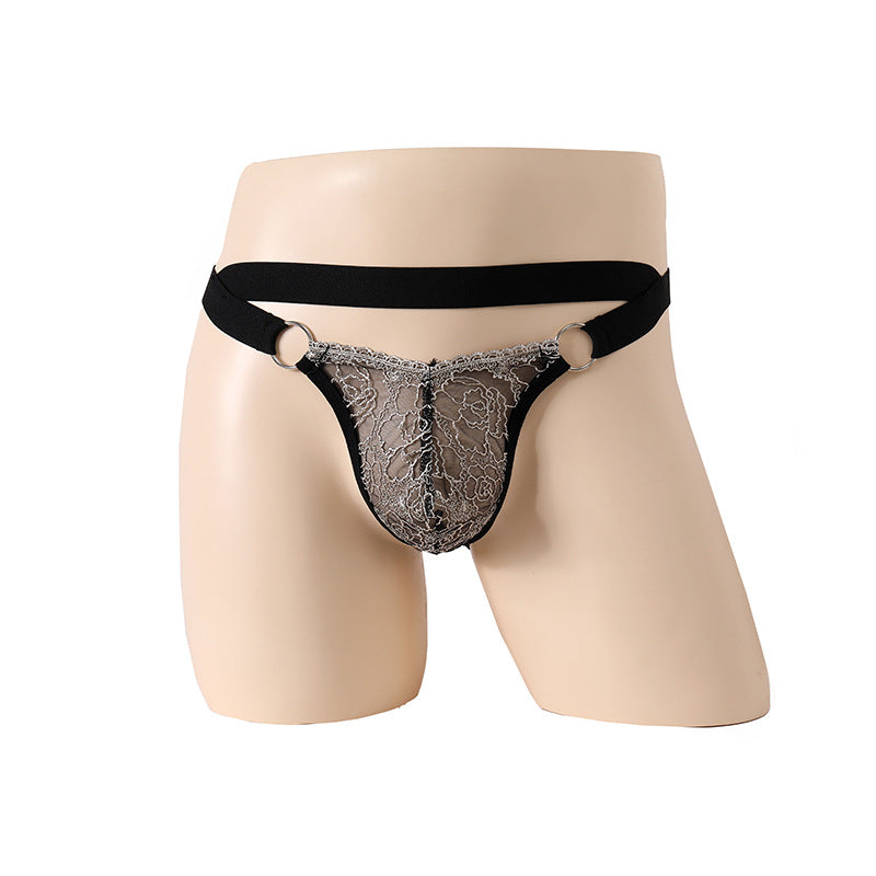 Low Waist Sissy Pouch G-String Lingerie - GZK031