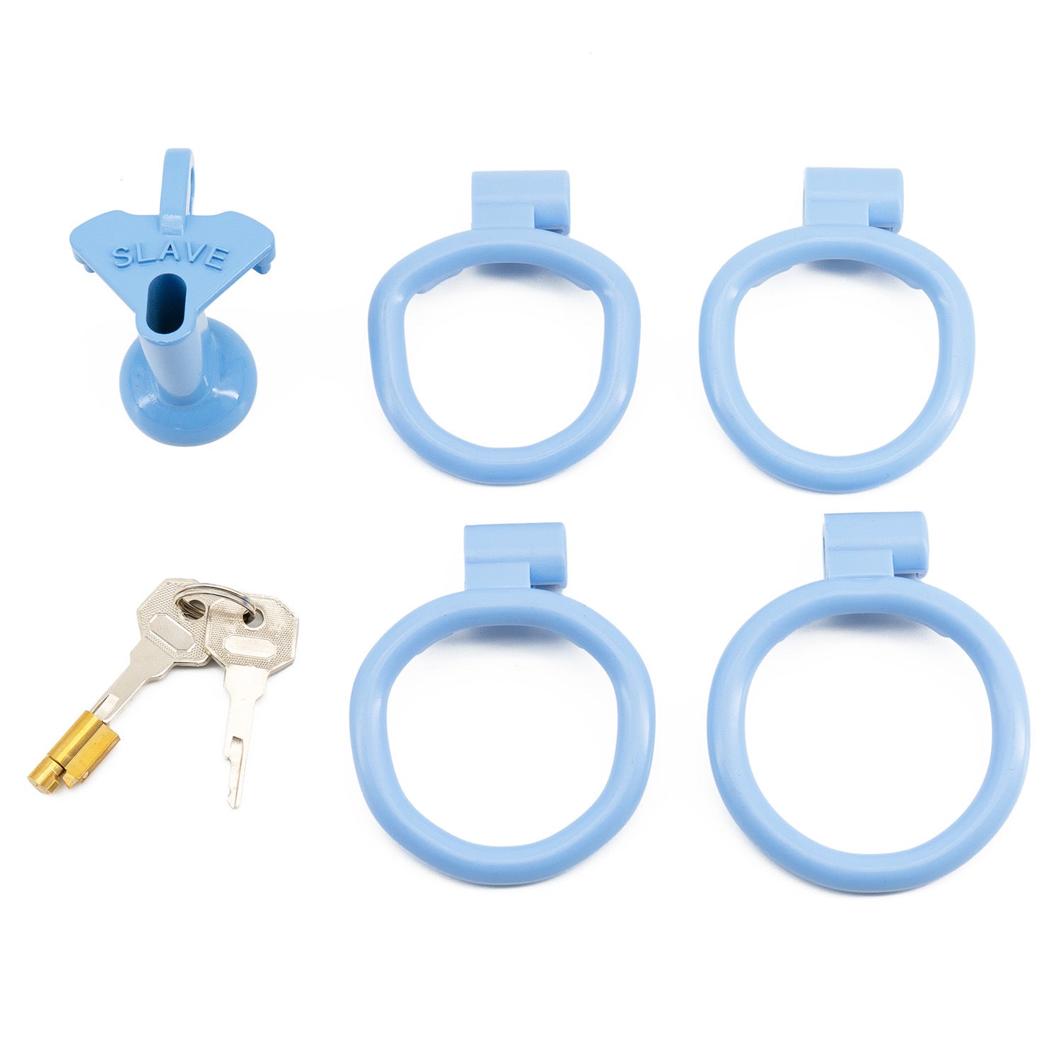 Lightweight Negative Electrode Chastity Cage - YJS005