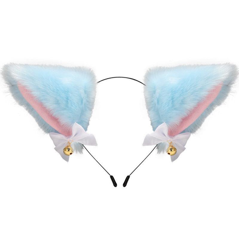 Cute Plush Jingle Bell Fox Ear Headband -PJ002 - YDressup