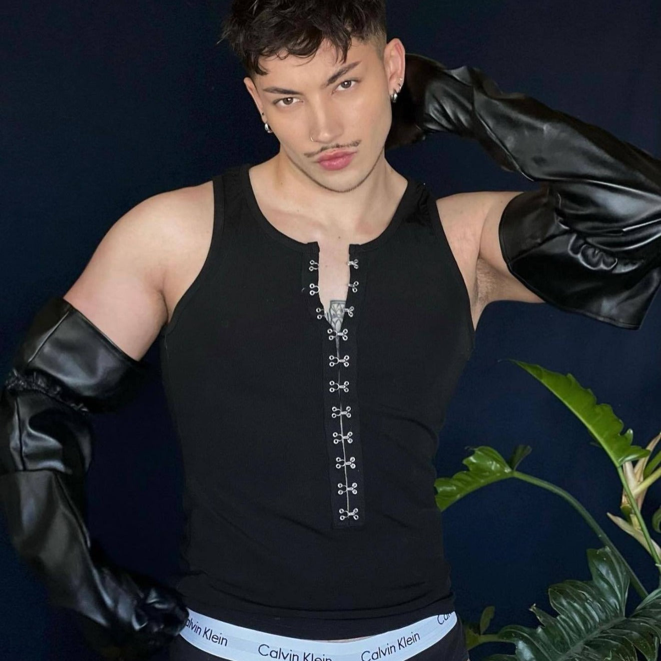 Men's Slim Fit Vest with Personalized Metal Button Decoration - TT004 - YDressup