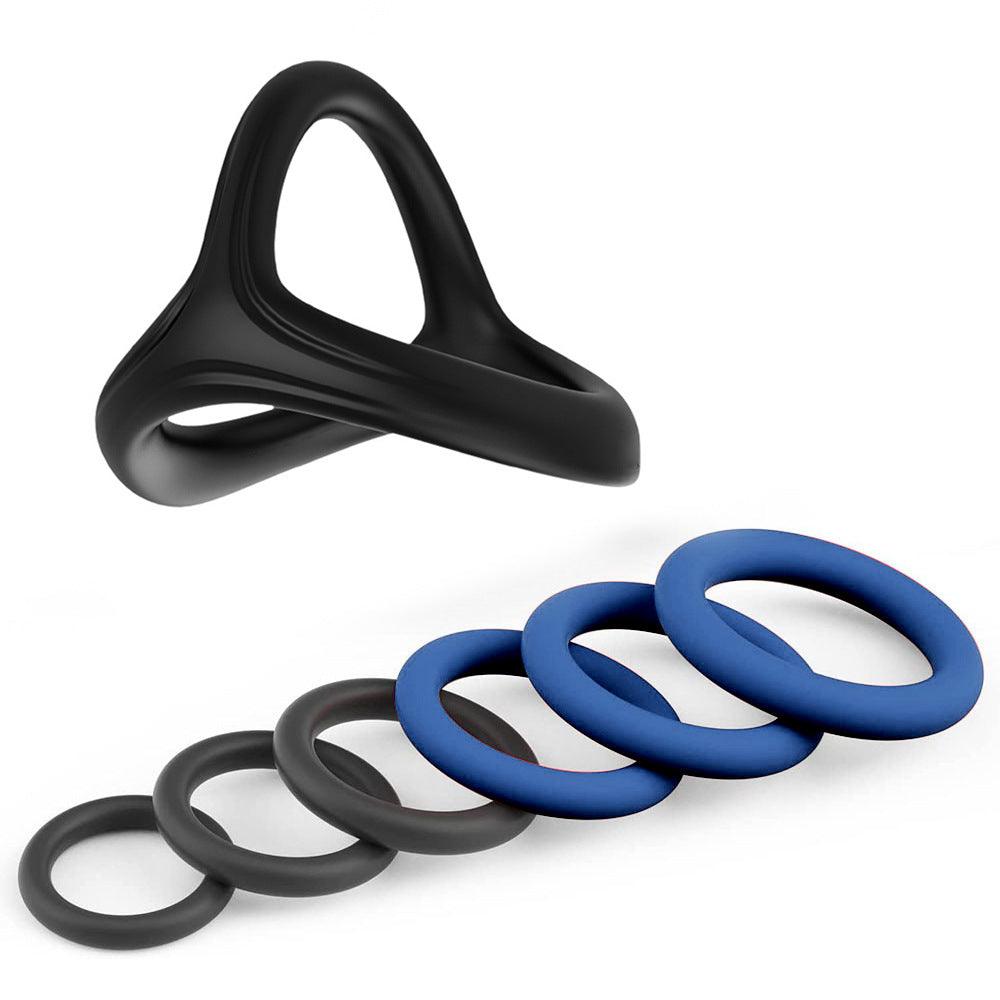 Black Silicone Y-Ring - PJ015 - YDressup