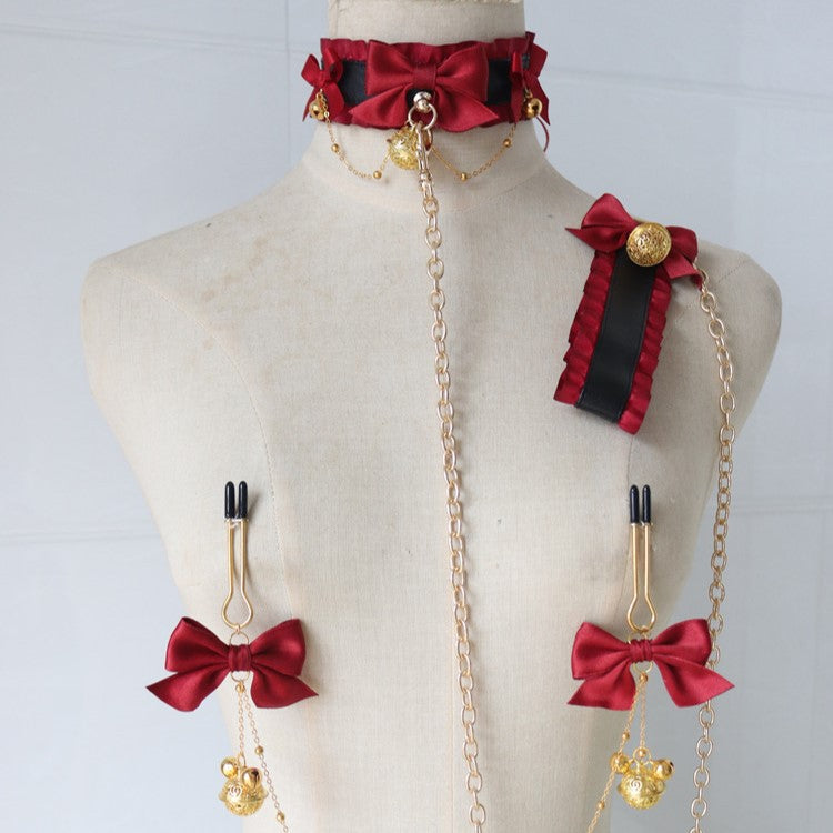 Sexy Necklace For man Collar Bdsm Choker Roleplay Slave Chain - KB051 - YDressup