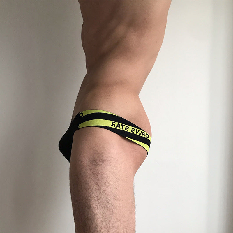 Butt Lifting Ultra Low Rise T-Back Men’s Thong - HDZ005