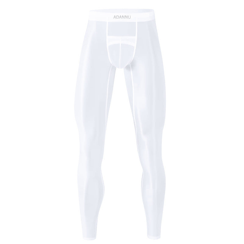 Full Sheer Men's Warm Ultra-Thin Leggings - SP003