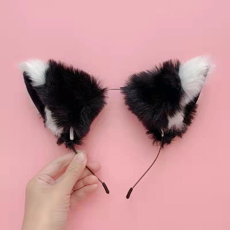 Cute Plush Jingle Bell Fox Ear Headband -PJ002 - YDressup