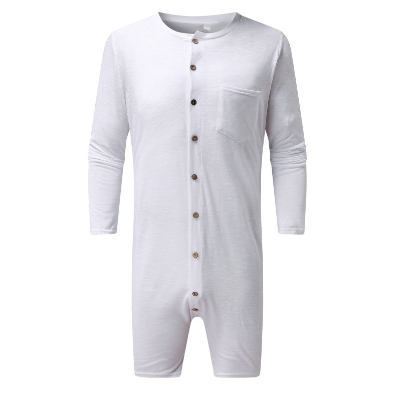 Men's One Piece Tight Romper - LTY020
