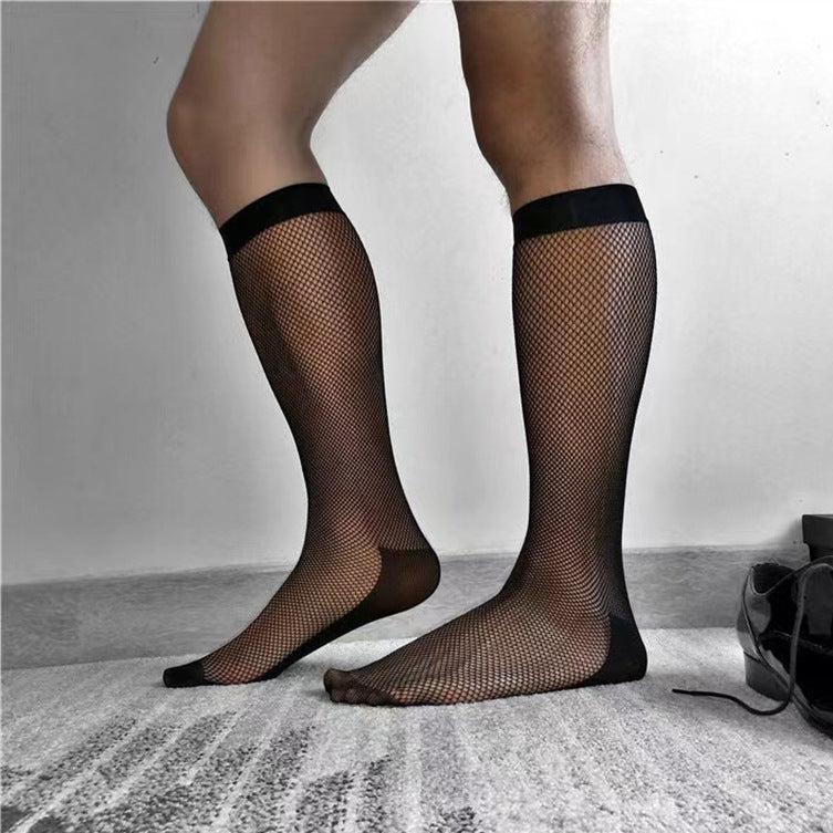 Men's Thin Stockings Tempting Sexy Leg Socks - CW008 - YDressup