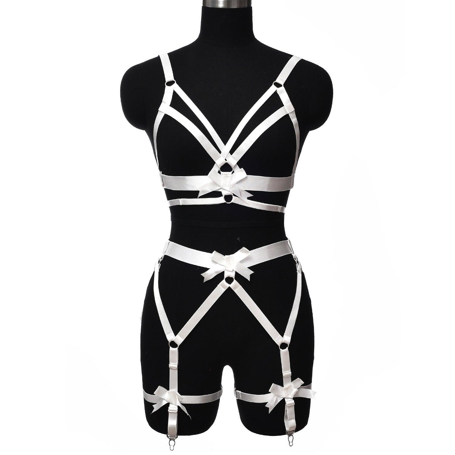 Seductive Split Body Harness Set - QQNY030 - YDressup